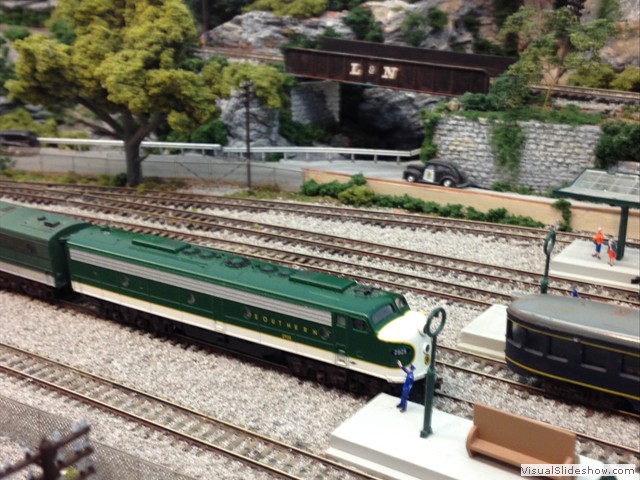 Southern Railway EMD8 Blue Ridge Crescent