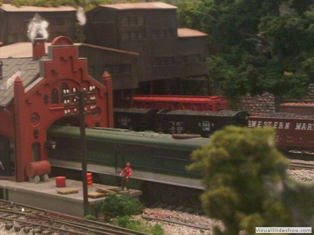 Altamont Yard - Engine House with PA2-B Unit