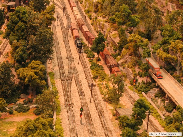 Approach to Altamont Yard Overview